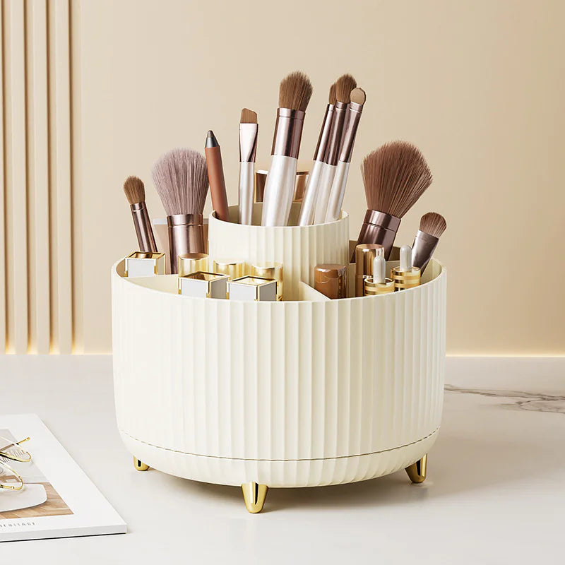 Rotating Desktop Makeup Brush Organizer - WanderMart Co.