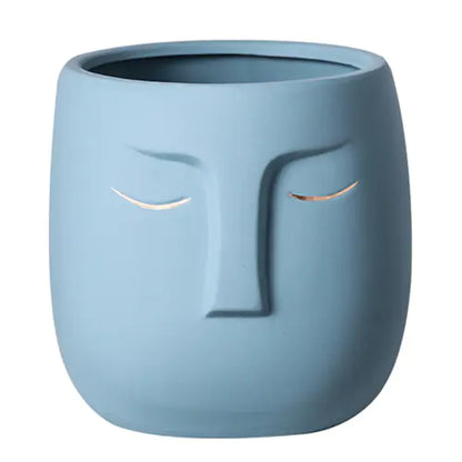 Ceramic Face Living Room Vase - WanderMart Co.