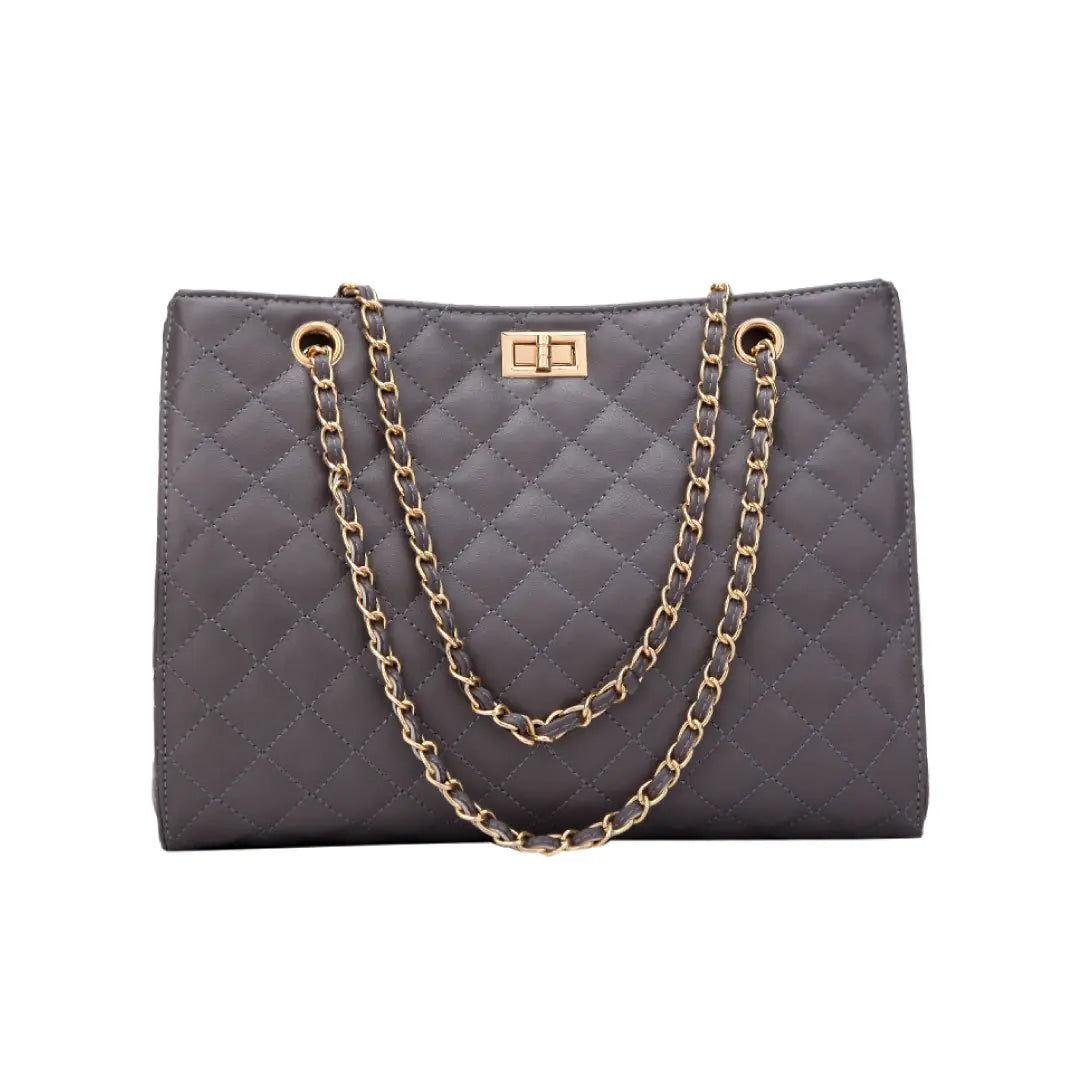 Quilted Shoulder Bag - WanderMart Co.