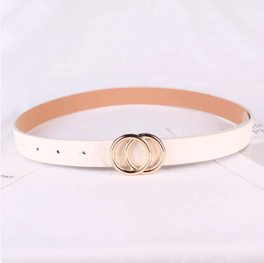 Elegance Loop: Women's Minimalist Ring Belt - WanderMart Co.