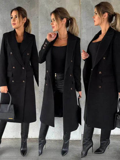 Business Casual Overcoat for Women - WanderMart Co.