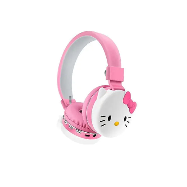 Hello kitty Foldable Wireless Headsets - WanderMart Co.