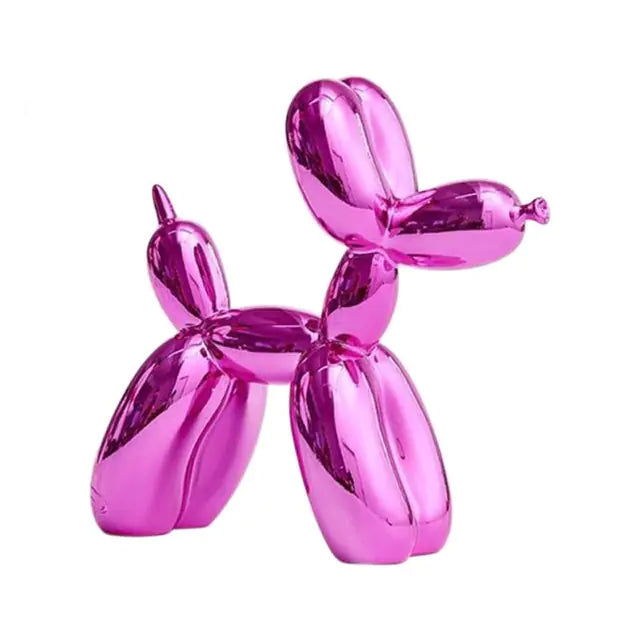 Resin Balloon Dog Statue Figurines - WanderMart Co.