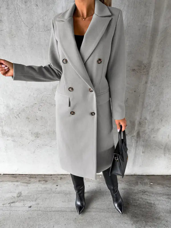 Business Casual Overcoat for Women - WanderMart Co.