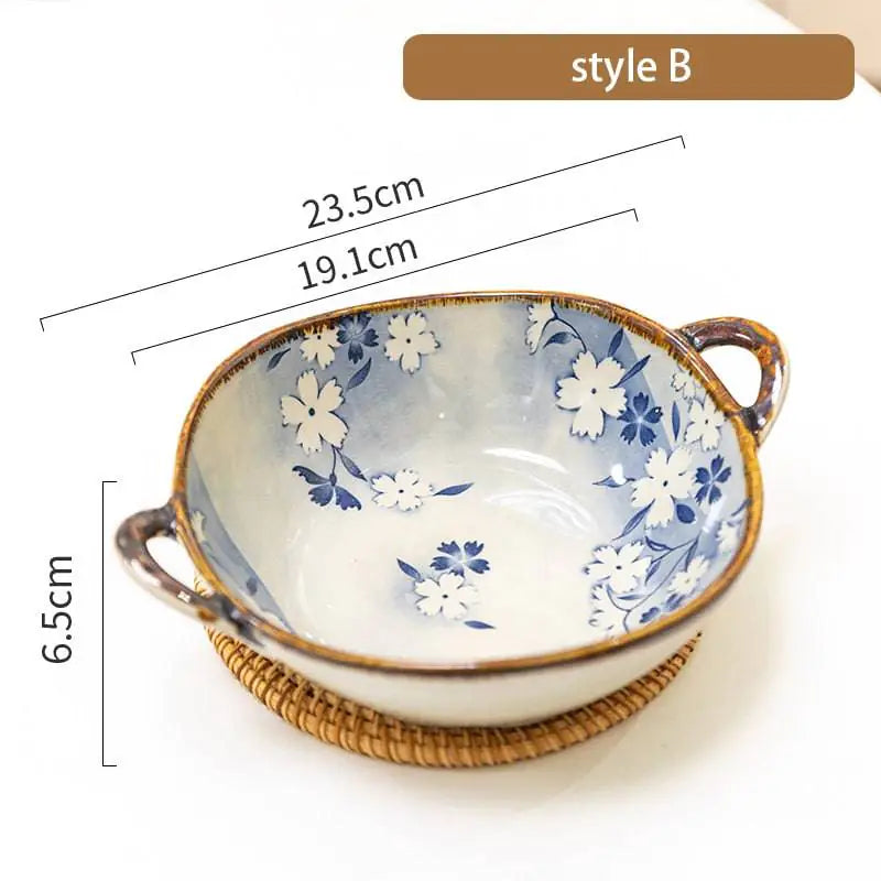 Ceramic Japanese Bowls - WanderMart Co.