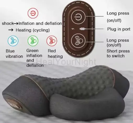 Electric Neck Massage Pillow - WanderMart Co.