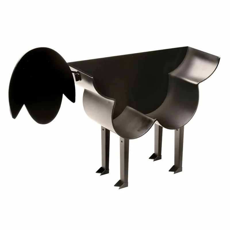 Sheep Decorative Toilet Paper Holder: Free-Standing Iron Bathroom Tissue Storage - WanderMart Co.