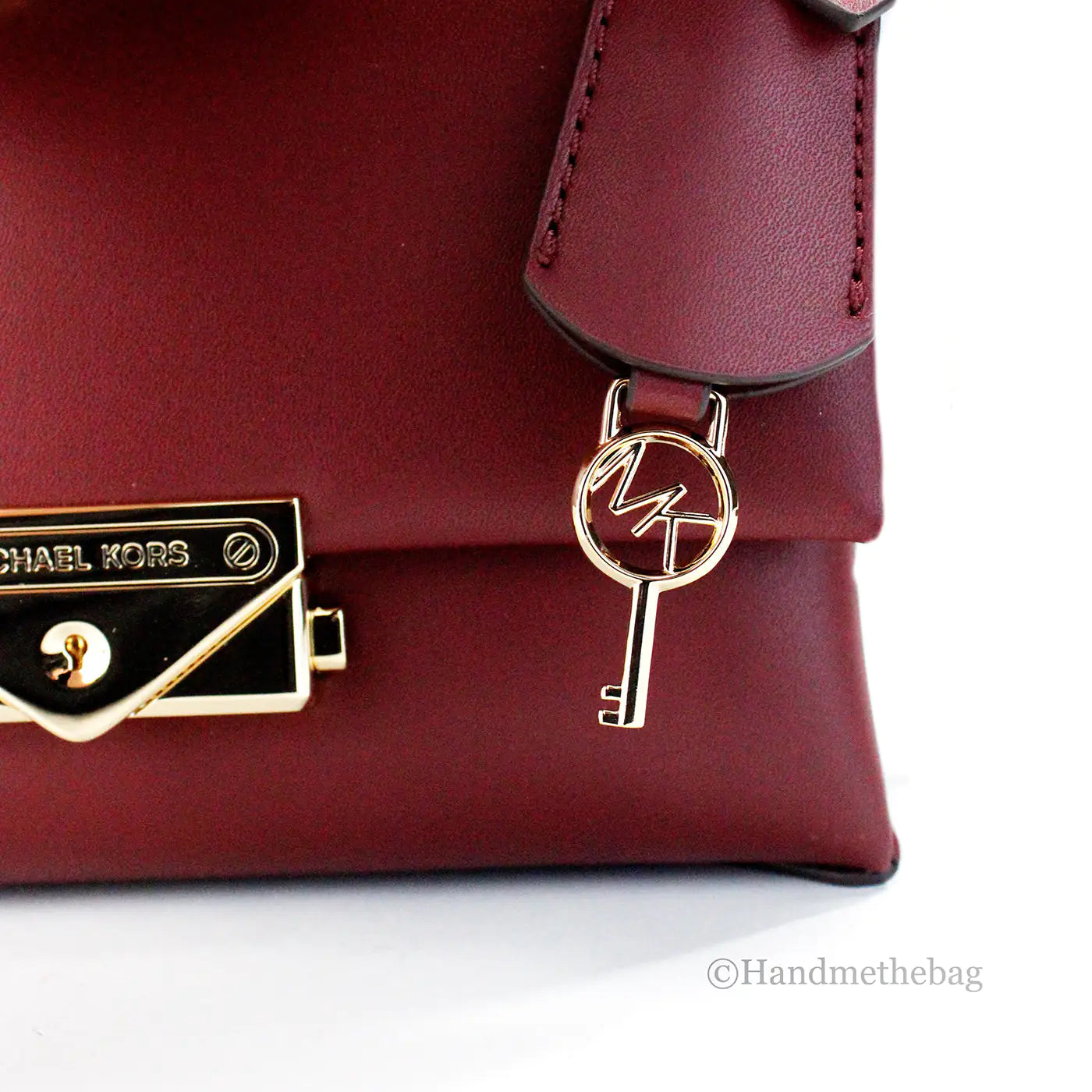 Michael Kors Cece Small Cherry Vegan Convertible Flap Crossbody - WanderMart Co.