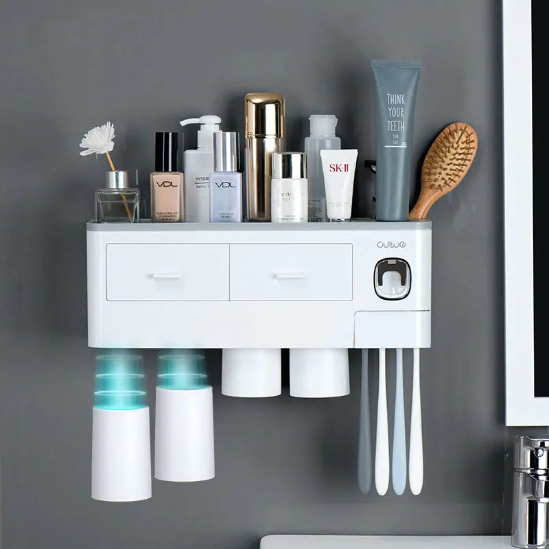 Bathroom Magnetic Storage Rack - WanderMart Co.