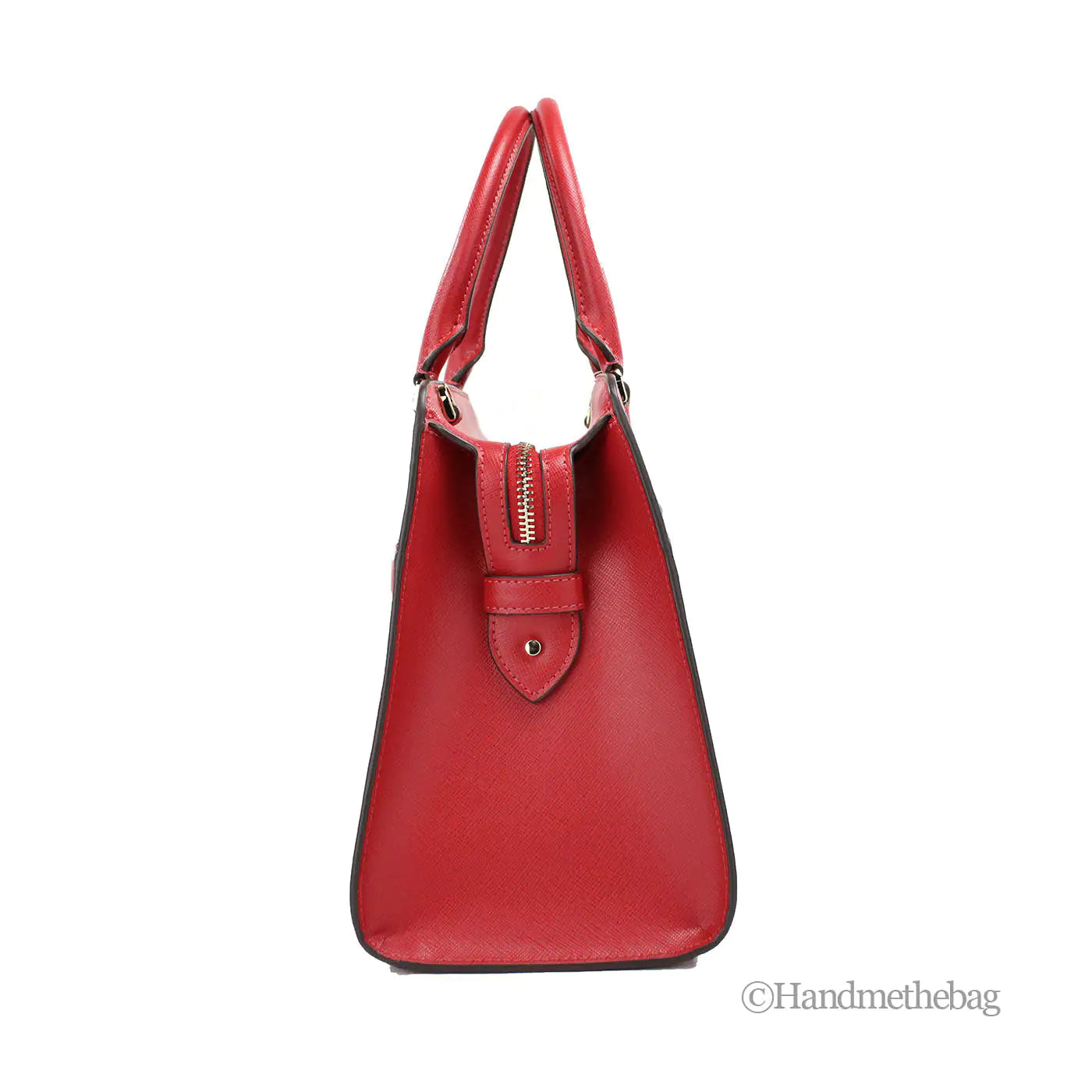 Kate Spade Madison Medium Candied Cherry Saffiano Leather Satchel - WanderMart Co.