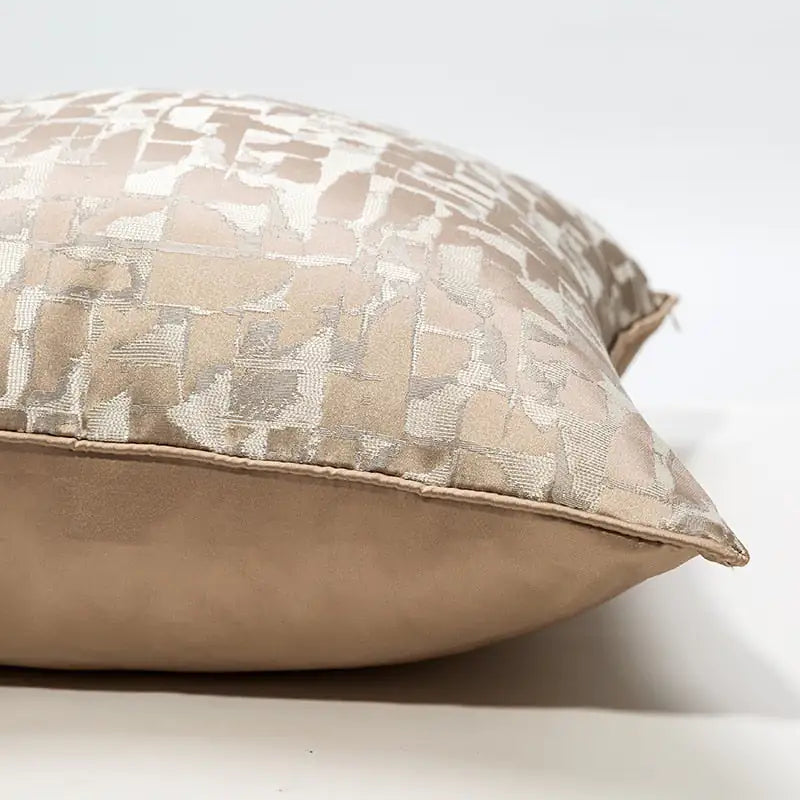 Bronze Jacquard Cushion Cover - WanderMart Co.