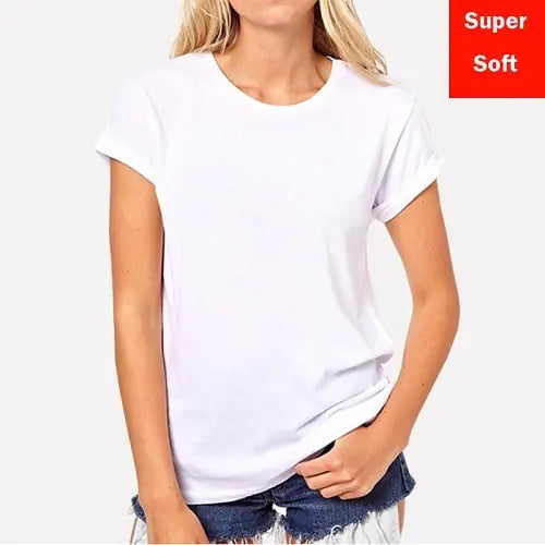 Man Summer Super soft white T shirts Men Short Sleeve - WanderMart Co.