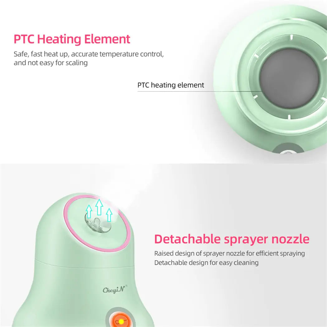 Nano Ionic Face Steamer - WanderMart Co.