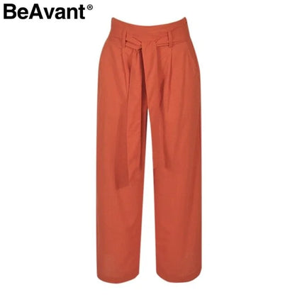 Casual Cotton Linen Summer Pants - WanderMart Co.