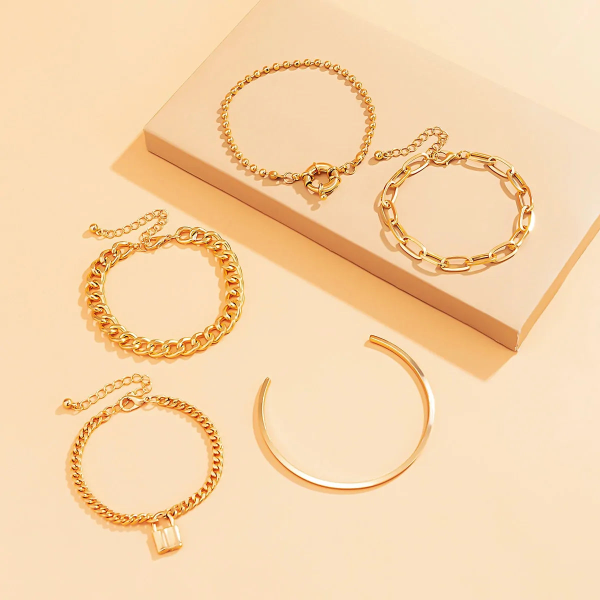 5 Pieces Bohemian Bracelets Set for Women - WanderMart Co.