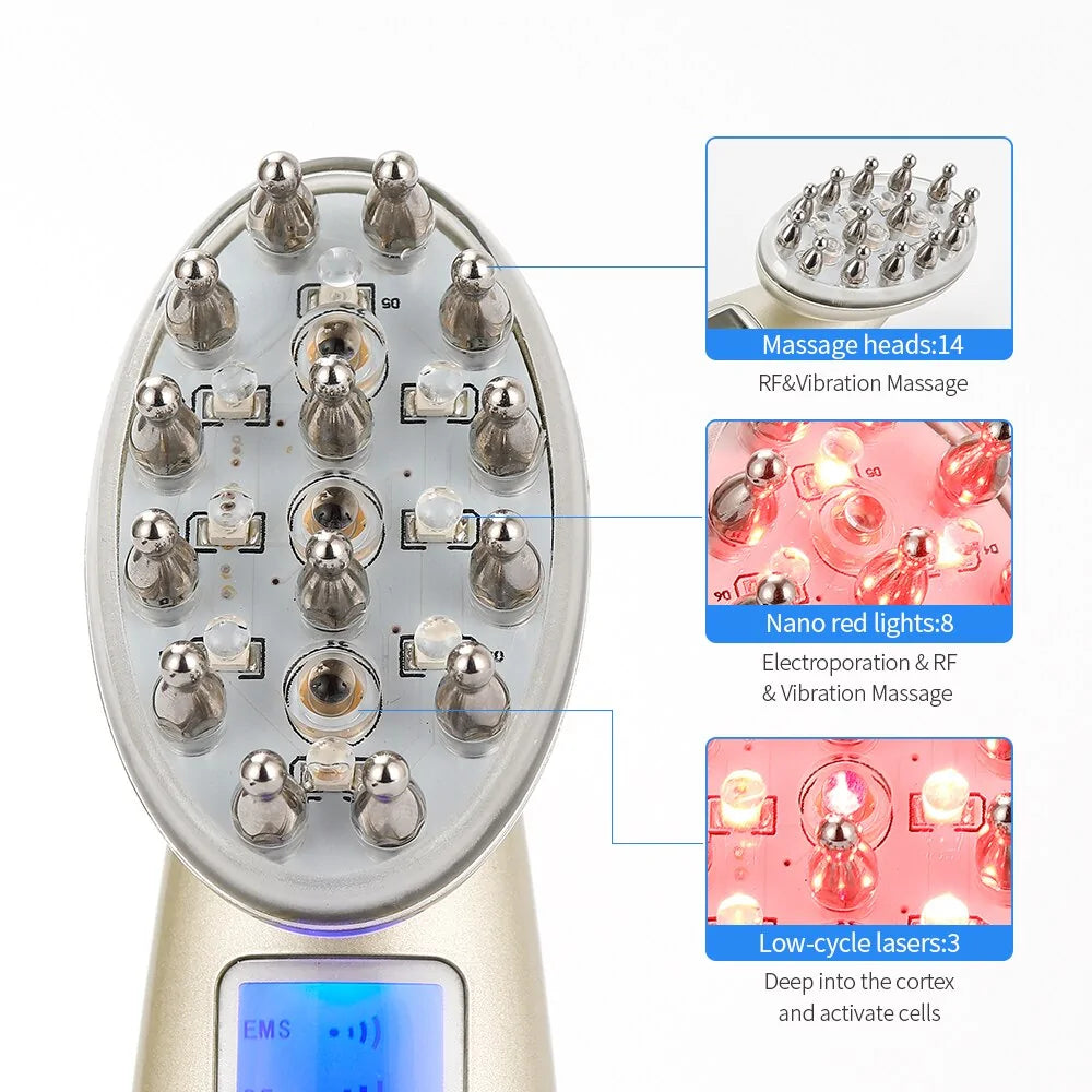 Hair Growth Laser Comb - WanderMart Co.