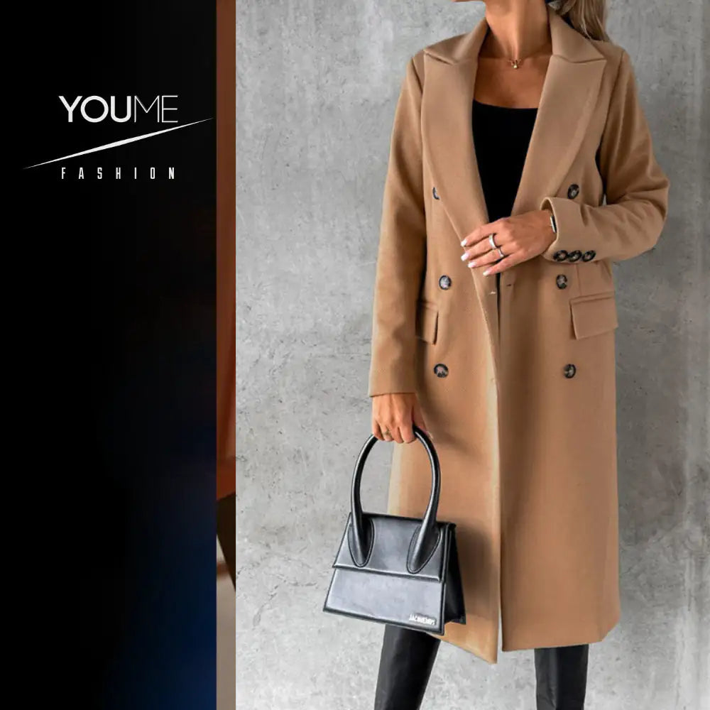 Business Casual Overcoat for Women - WanderMart Co.