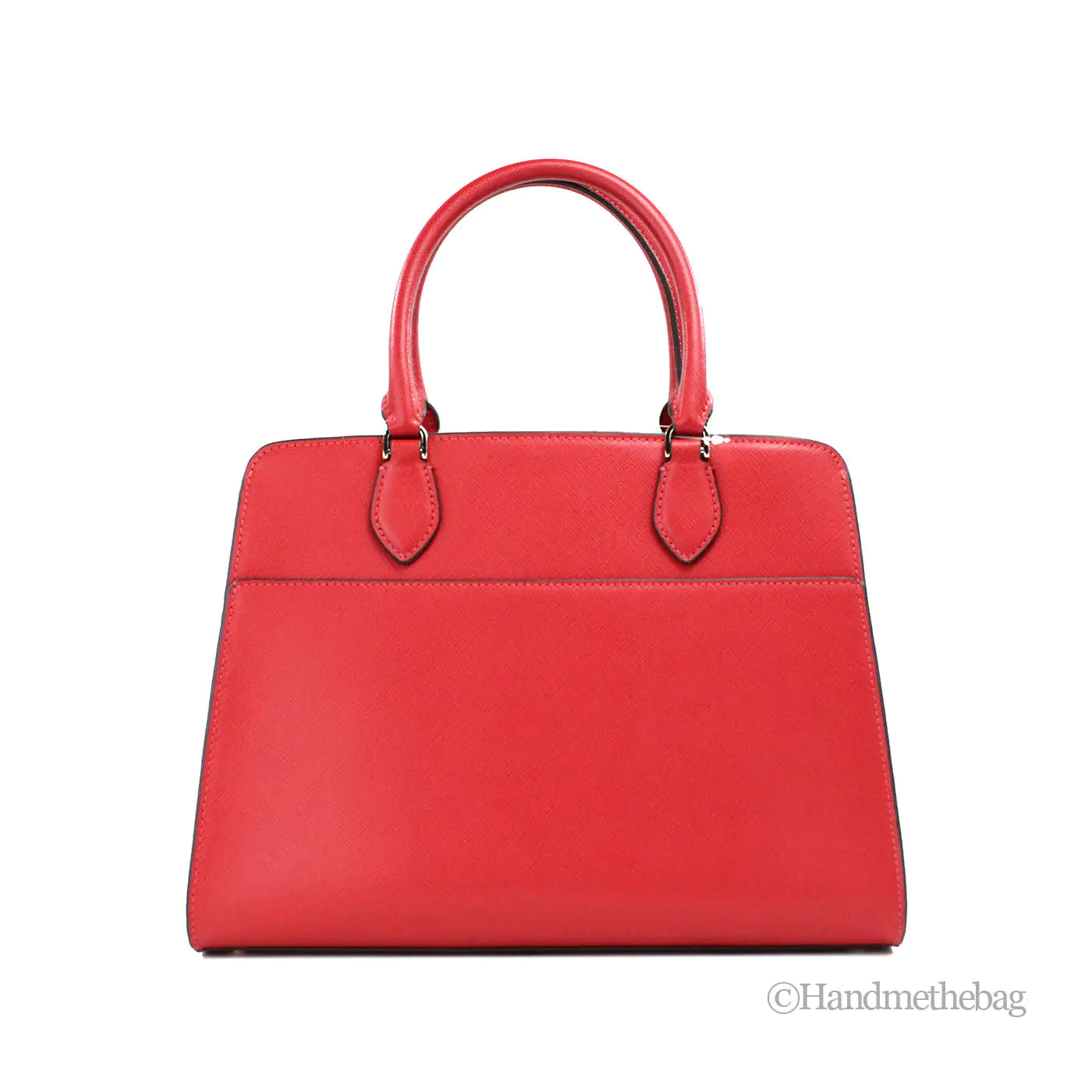 Kate Spade Madison Medium Candied Cherry Saffiano Leather Satchel - WanderMart Co.