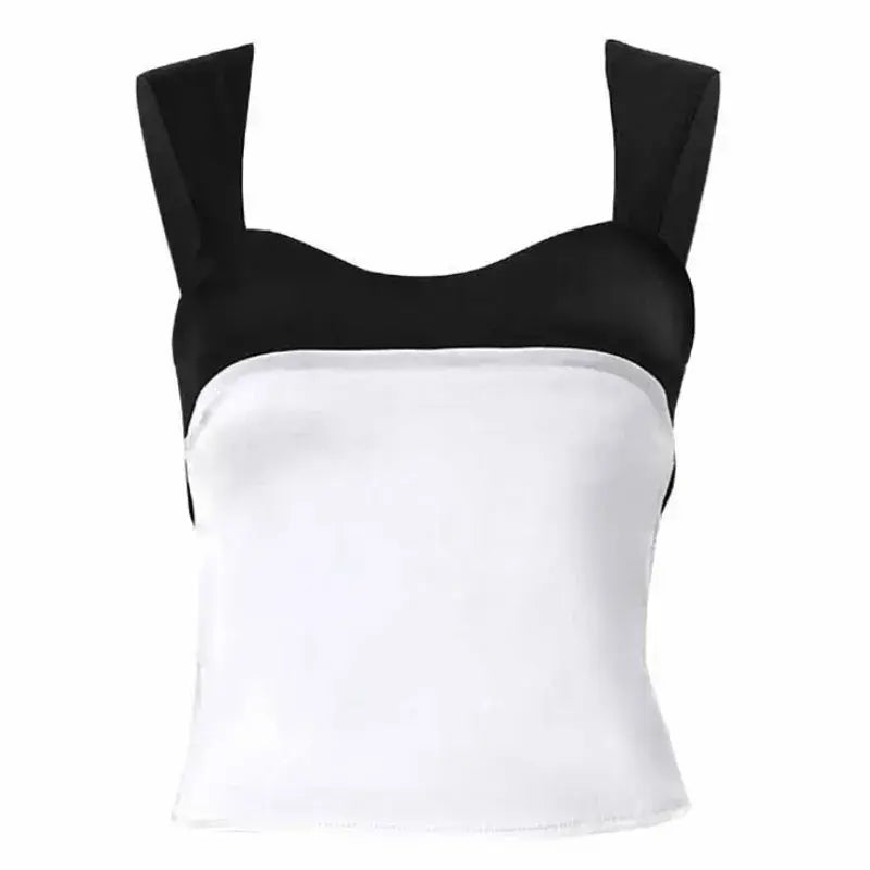 Women Satin Clothes Camisole Crop Tops Summer - WanderMart Co.