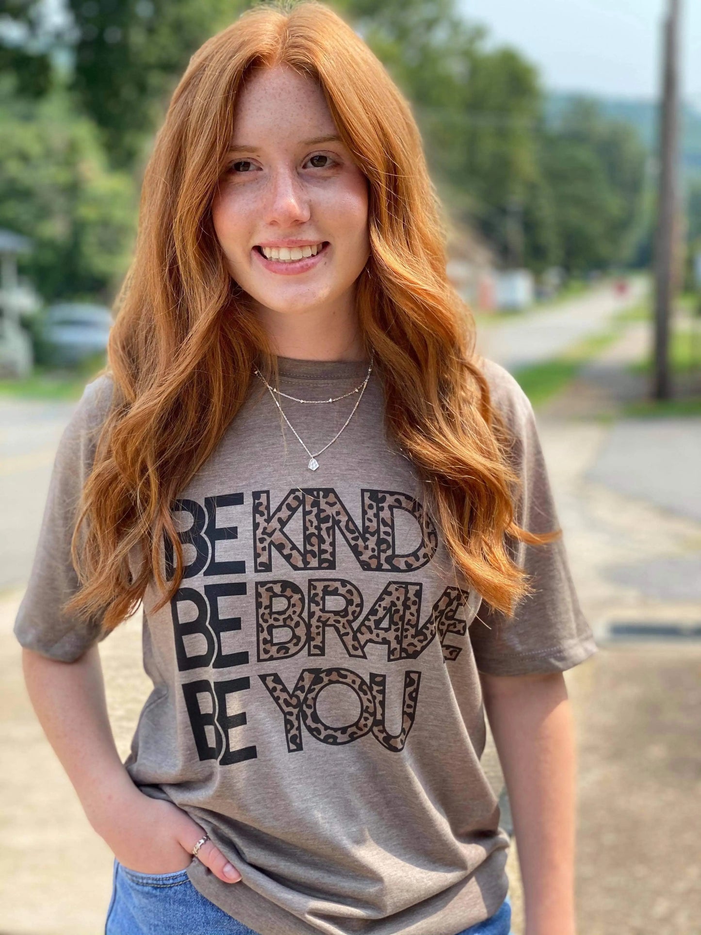 Be Kind Be Brave Be You T-Shirt - WanderMart Co.