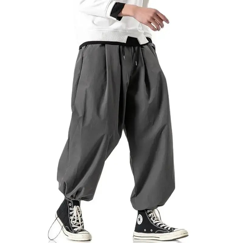 Men Korean Style Casual Pants - WanderMart Co.