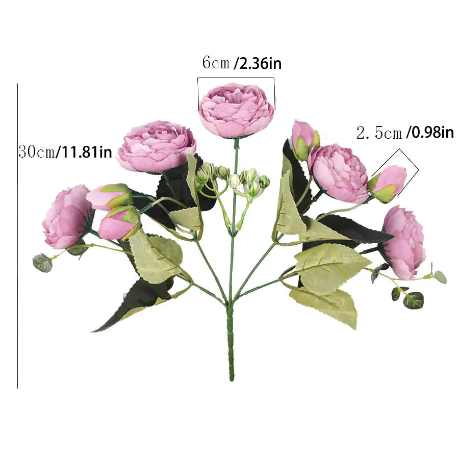 Artificial Flowers Bouquet - WanderMart Co.