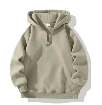 Men's Zipper Hoodie Loose Sports Sweater - WanderMart Co.