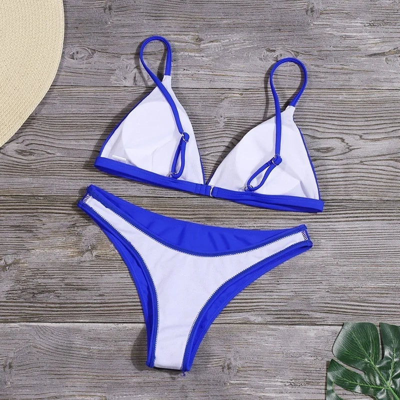 Sexy Triangle Bikini Set - WanderMart Co.