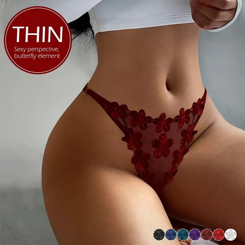 Female Underwear Lace Seamless Thongs Women - WanderMart Co.