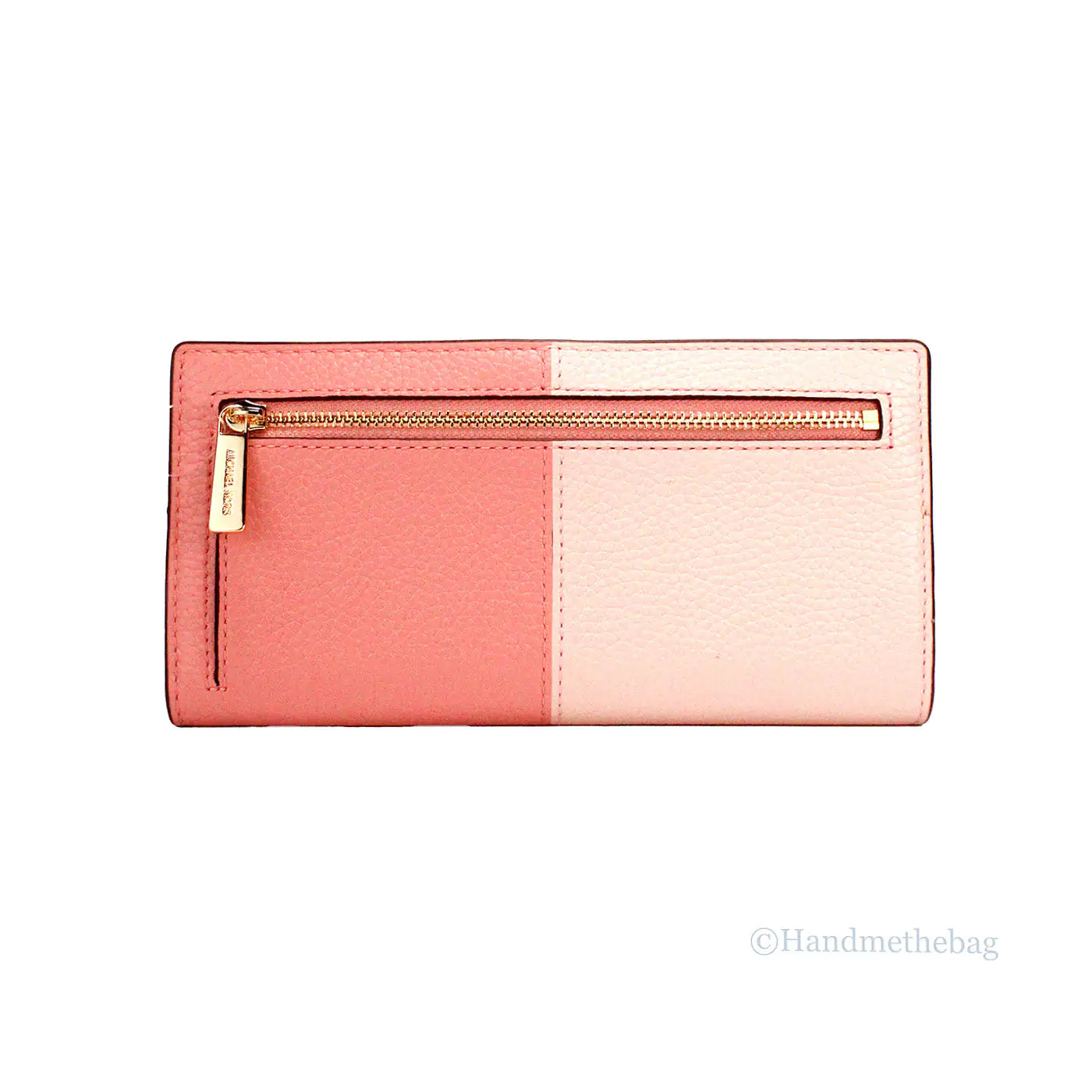 Michael Kors Reed Large Primrose Leather Snap Wallet - WanderMart Co.