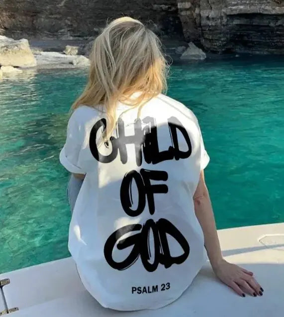 Child Of God Print T-shirt - WanderMart Co.