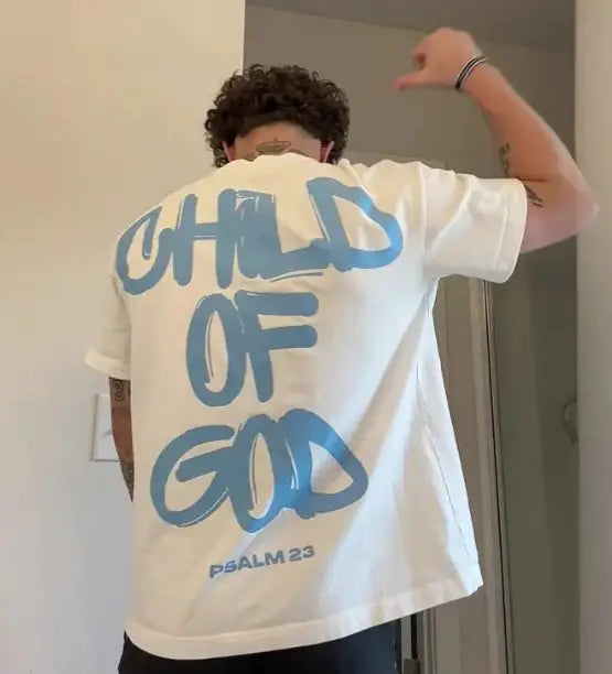 Child Of God Print T-shirt - WanderMart Co.