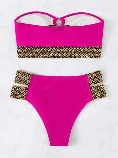 Sexy Strapless Bikini Bandeau Swimwear - WanderMart Co.