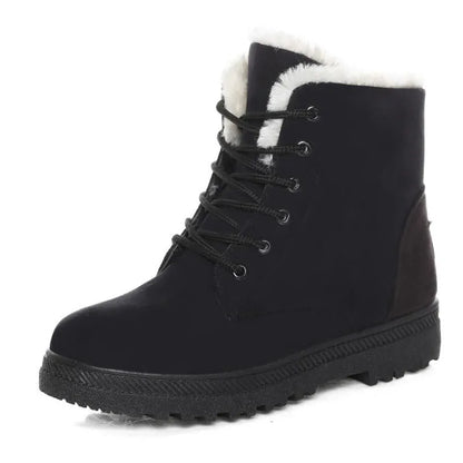 Women Winter Ankle Boots Winter Shoes - WanderMart Co.