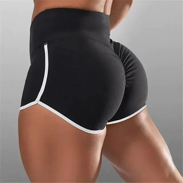 Women Casual Shorts Workout Waistband Skinny Sexy Short - WanderMart Co.