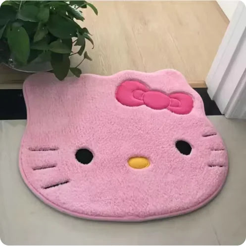 Hello Kitty Kawaii Absorbent Floor Mat - WanderMart Co.