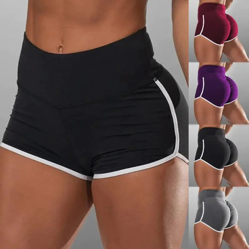 Women Casual Shorts Workout Waistband Skinny Sexy Short - WanderMart Co.