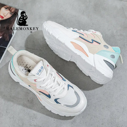 Women's Platform Sneakers - WanderMart Co.