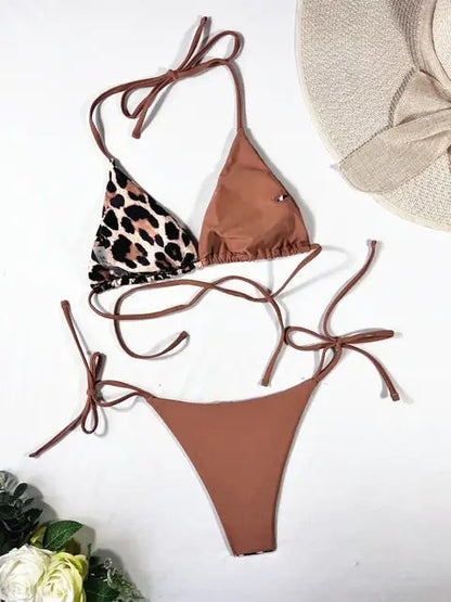 Leopard Bikini - WanderMart Co.