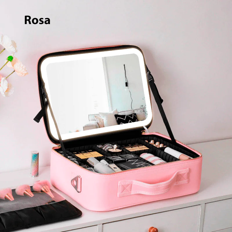 Smart Led Cosmetic Case - WanderMart Co.