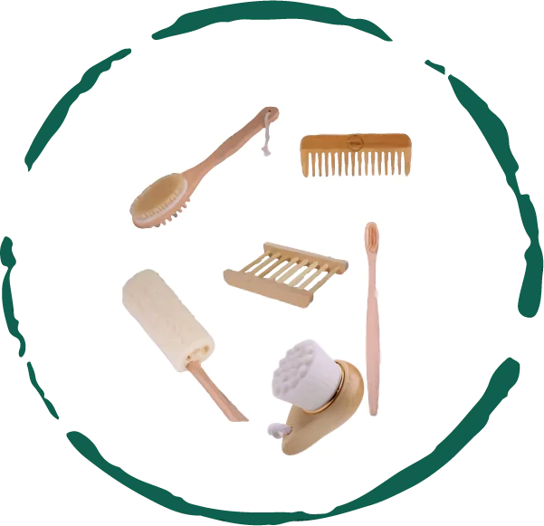 Zero-Waste Bath Accessories Bundle - WanderMart Co.