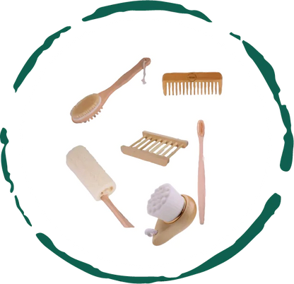 Zero-Waste Bath Accessories Bundle - WanderMart Co.