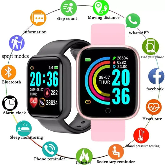 Waterproof Sport Fitness Smart Watch - WanderMart Co.