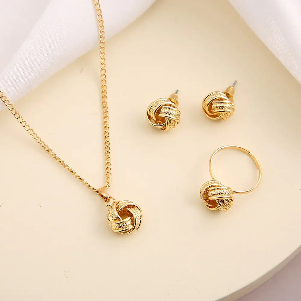 Lucky Knot Jewelry Set - WanderMart Co.