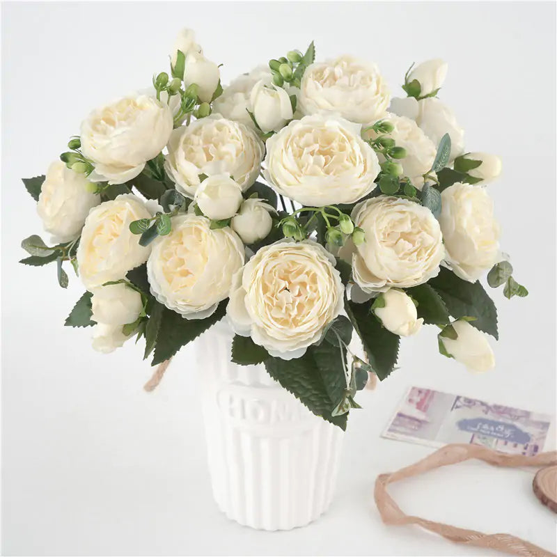 Artificial Flowers Bouquet - WanderMart Co.