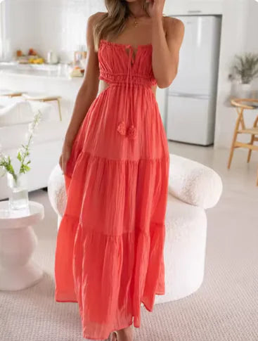 Boho Women Summer Casual Long Dress - WanderMart Co.