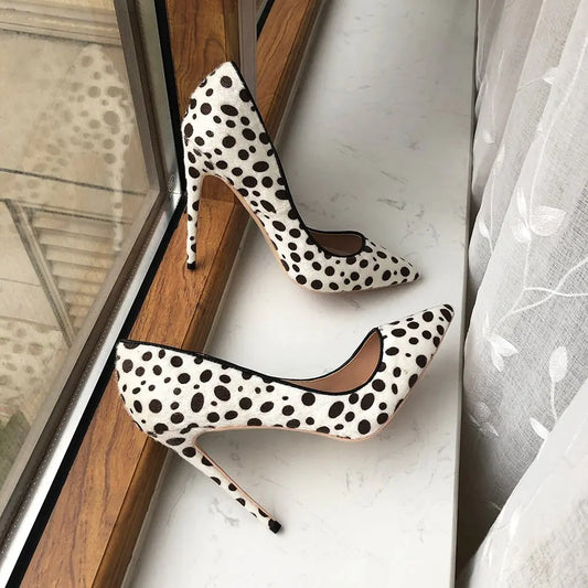 Polka Dot Womens Pumps - WanderMart Co.