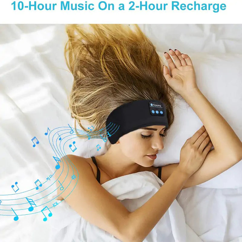 Bluetooth Headphones Soft Elastic Eye Mask - WanderMart Co.