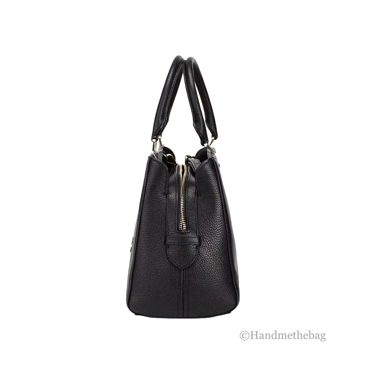 Kate Spade Leila Medium Black Triple Compartment Satchel - WanderMart Co.