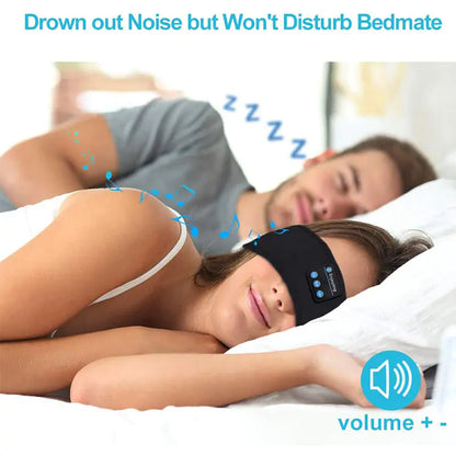 Bluetooth Headphones Soft Elastic Eye Mask - WanderMart Co.